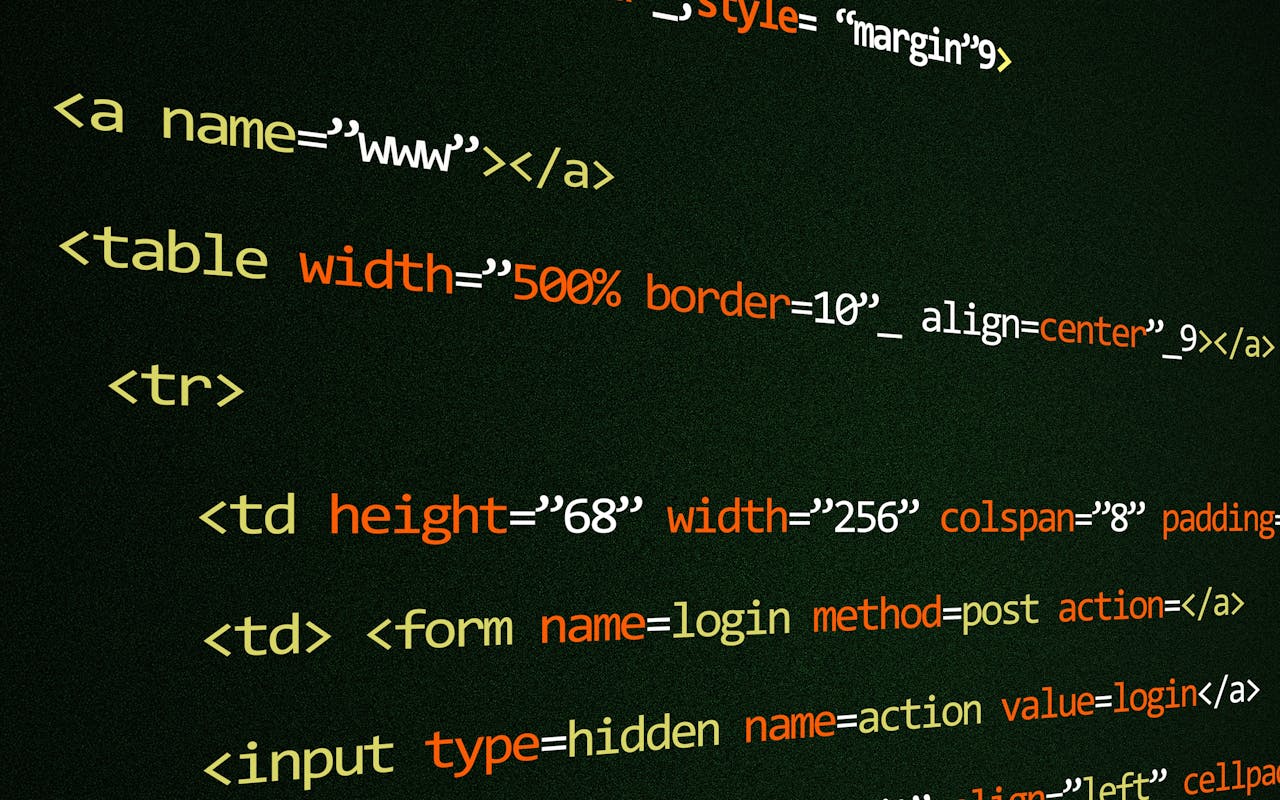 hero-img-01 Close-up of HTML code lines highlighting web development concepts and techniques.